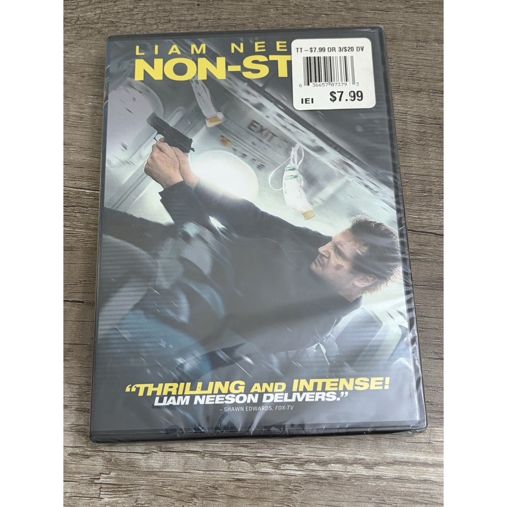 Non-Stop (DVD, 2104) Liam Neeson Julianne Moore NEW Sealed Action‎ Movie